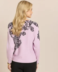 Pullover mit Ornamentmuster