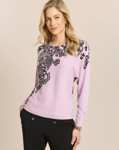 Pullover mit Ornamentmuster