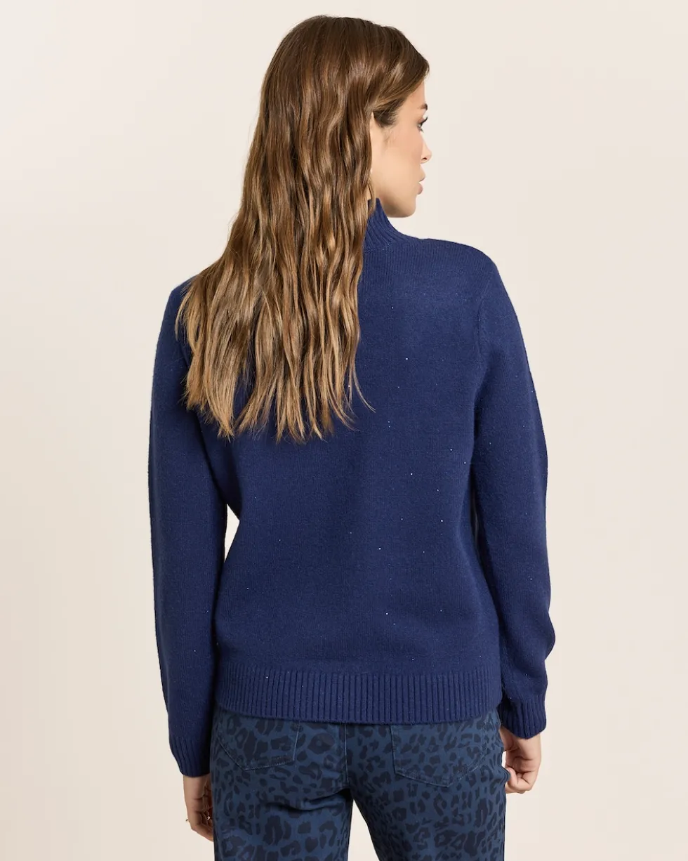 Pullover mit Pailletten