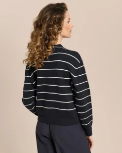 Pullover mit Polokragen