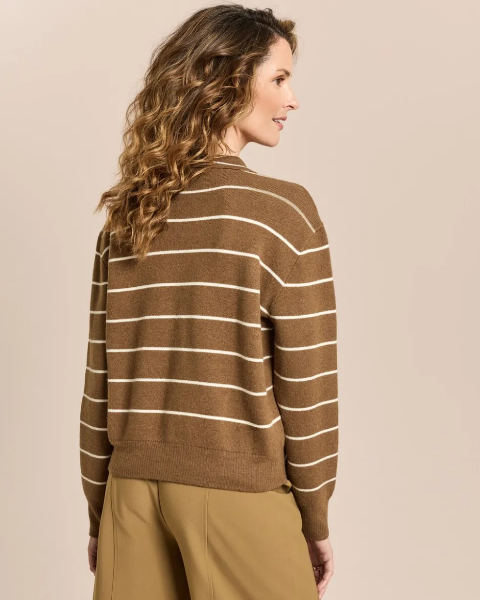 Pullover mit Polokragen