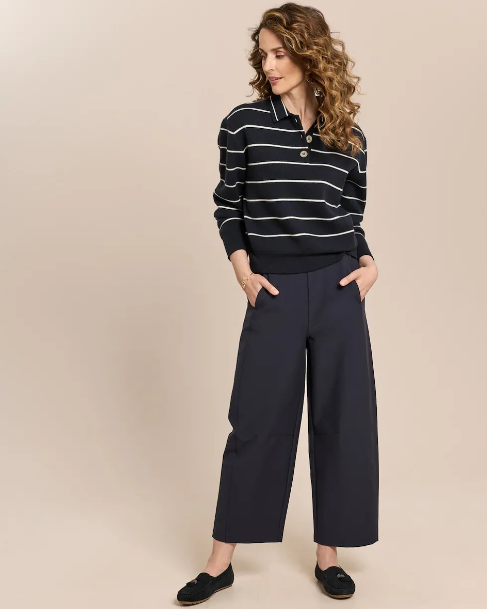Pullover mit Polokragen
