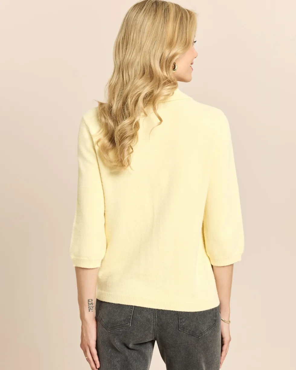 Pullover mit Polokragen