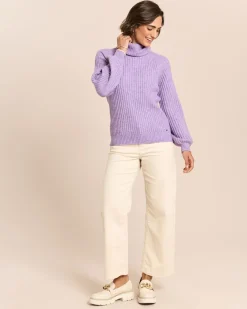 Pullover mit Rollkragen