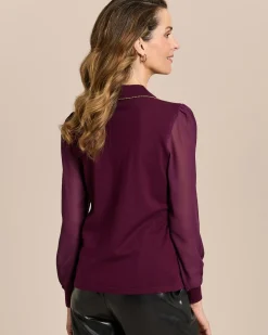 Pullover mit Rüschen