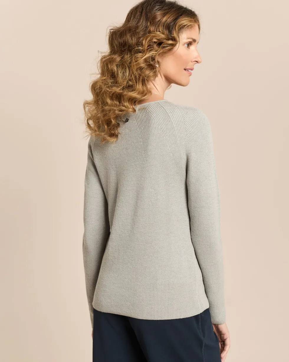 Pullover mit Seide