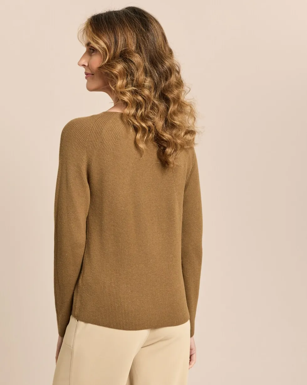 Pullover mit Seide