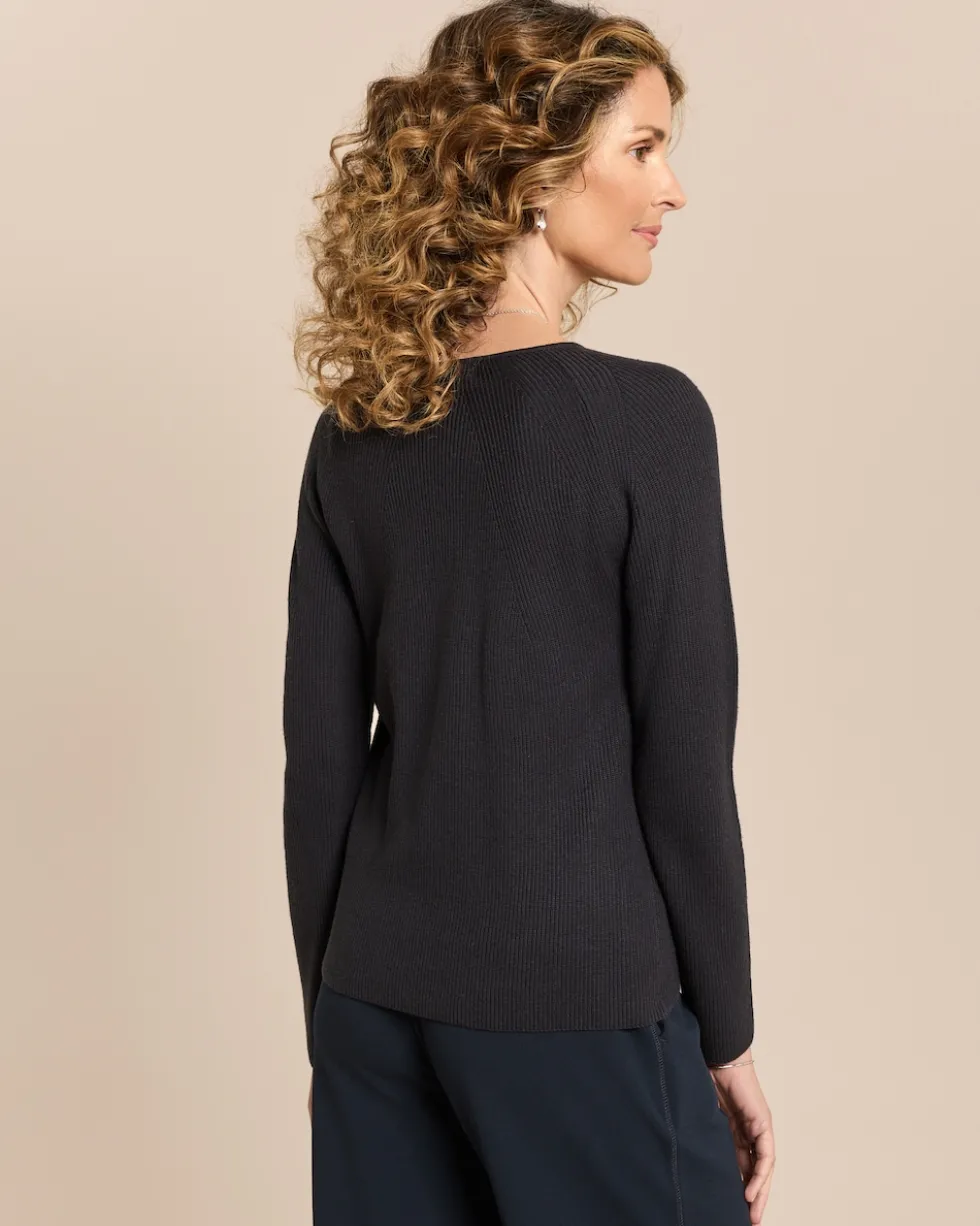 Pullover mit Seide