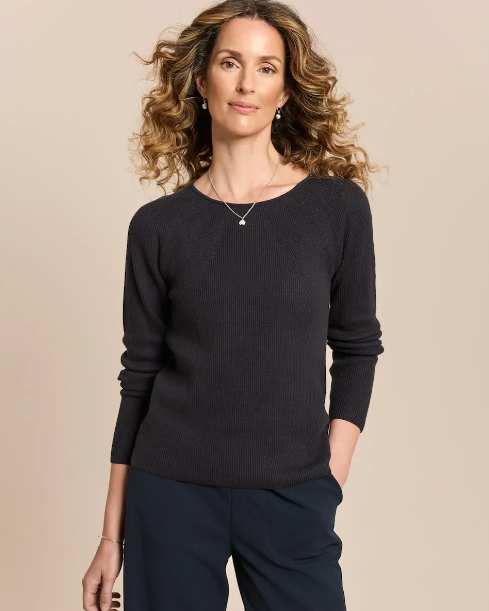 Pullover mit Seide