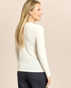 Pullover mit Strass-Ketten