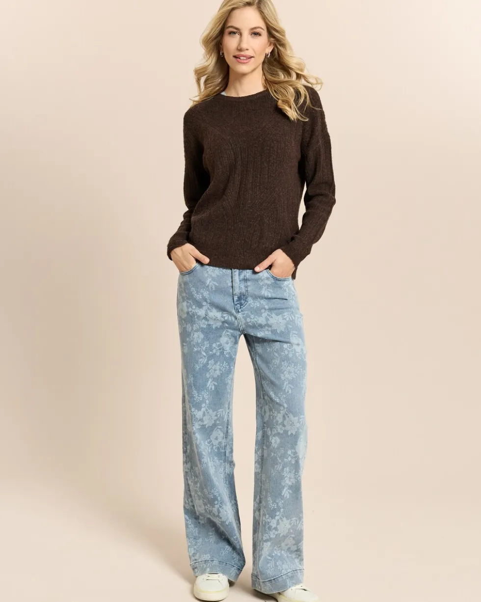 Pullover mit Struktur