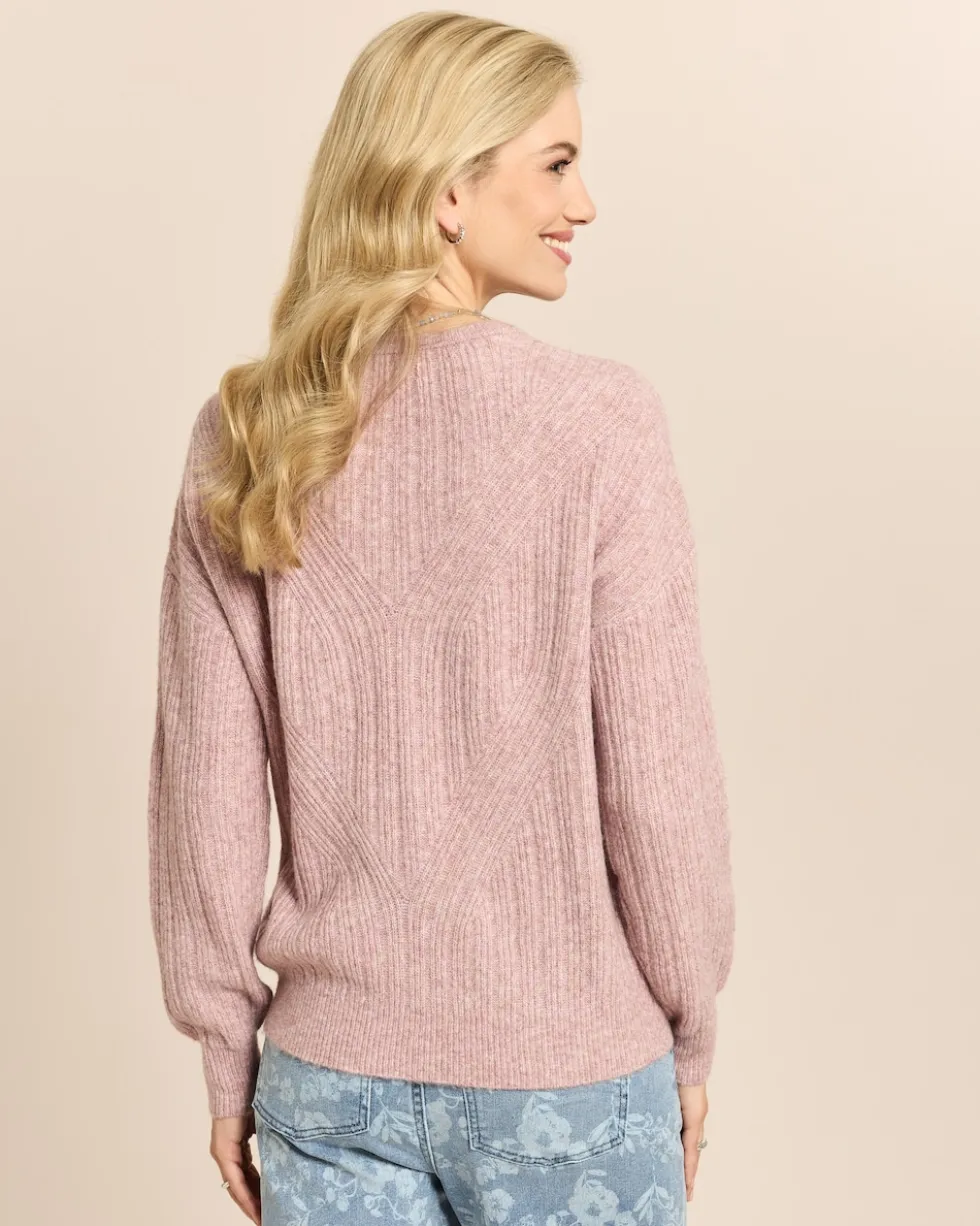 Pullover mit Struktur