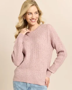 Pullover mit Struktur