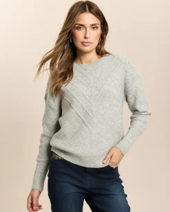 Pullover mit Struktur
