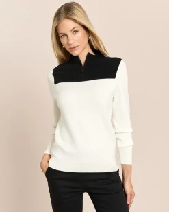 Pullover mit Zipper