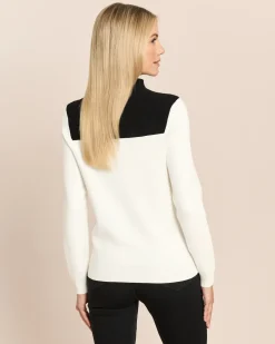 Pullover mit Zipper