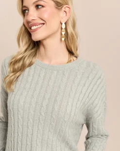 Pullover mit Zopfmuster