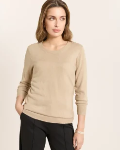 Pullover Rundhals Cashmere Feeling