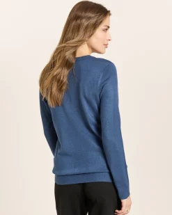 Pullover Rundhals Cashmere Feeling