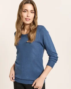Pullover Rundhals Cashmere Feeling
