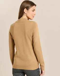Pullover Stehkragen Cashmere Feel
