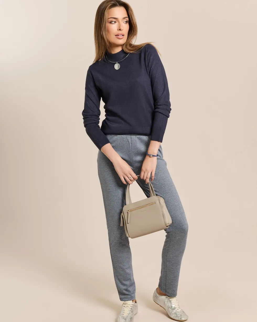 Pullover Stehkragen Cashmere Feel