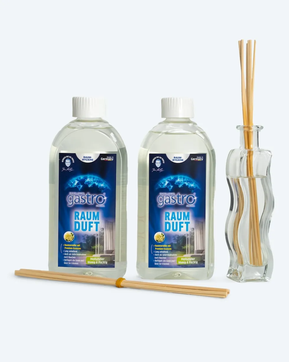 Raumduft mit Glasflacon, 2x 500 ml
