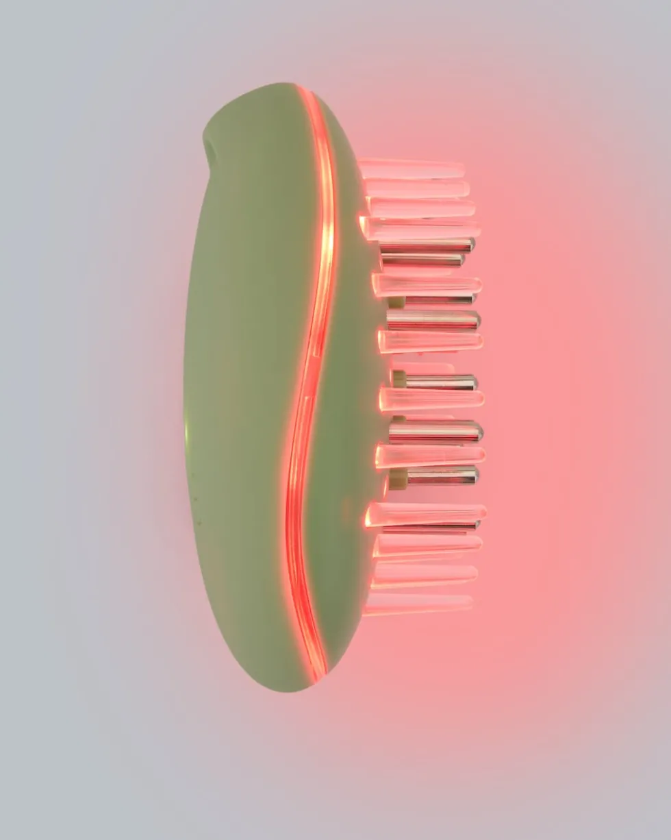 Red Light Scalp Massaging Brush