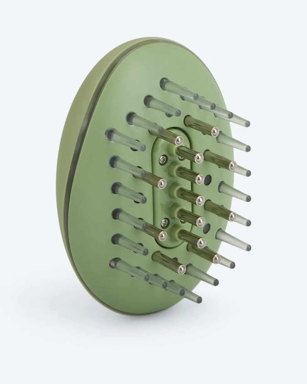 Red Light Scalp Massaging Brush