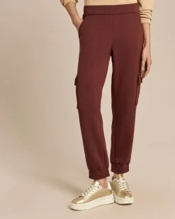 Relaxed Fit Cargohose aus Jersey