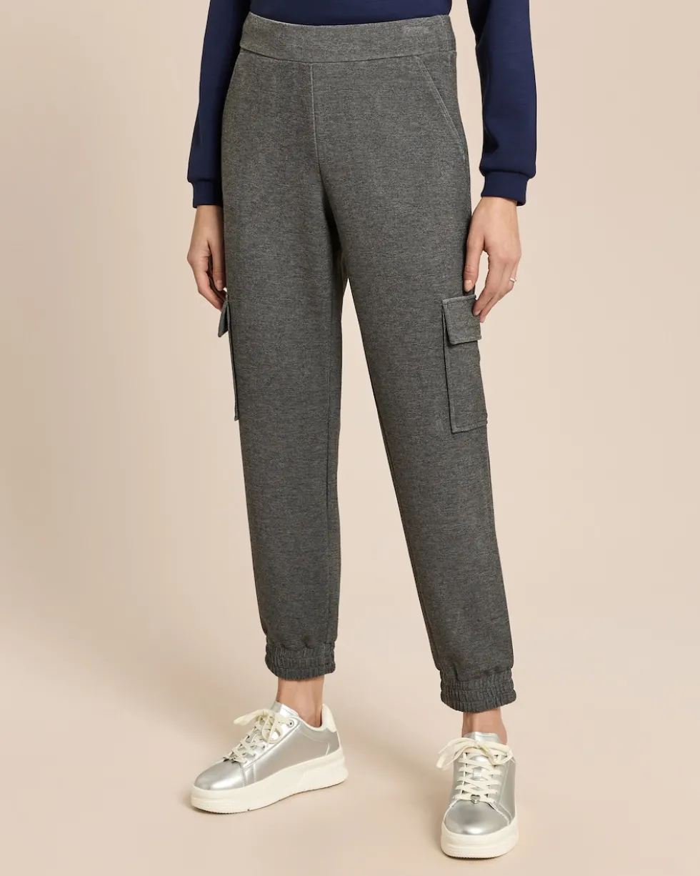 Relaxed Fit Cargohose aus Jersey