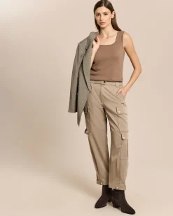 Relaxed Fit Hose mit Cargotaschen