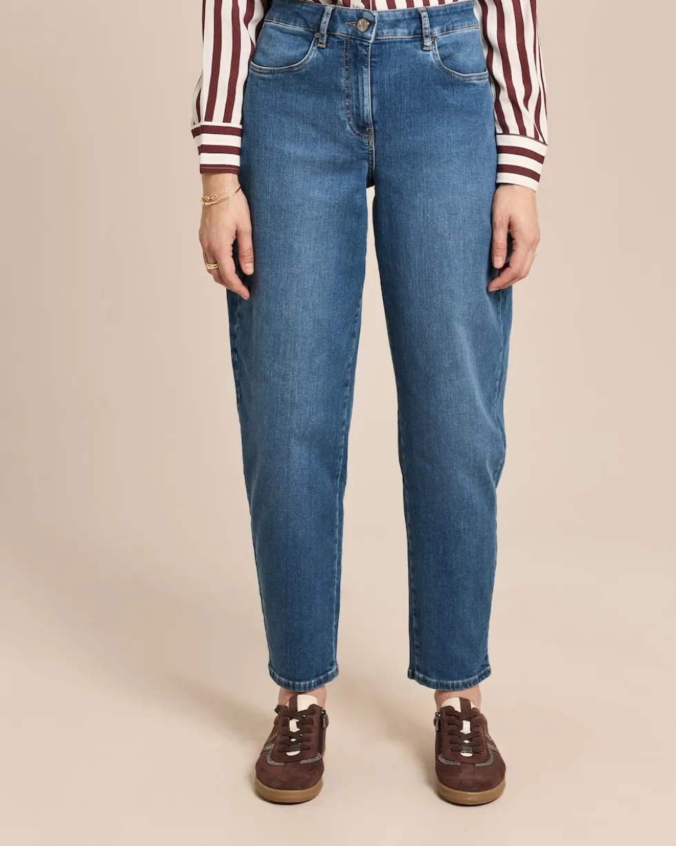 Relaxed Fit Jeanshose