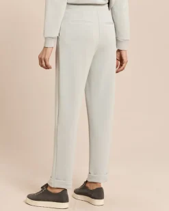 Relaxed Fit Jerseyhose cropped