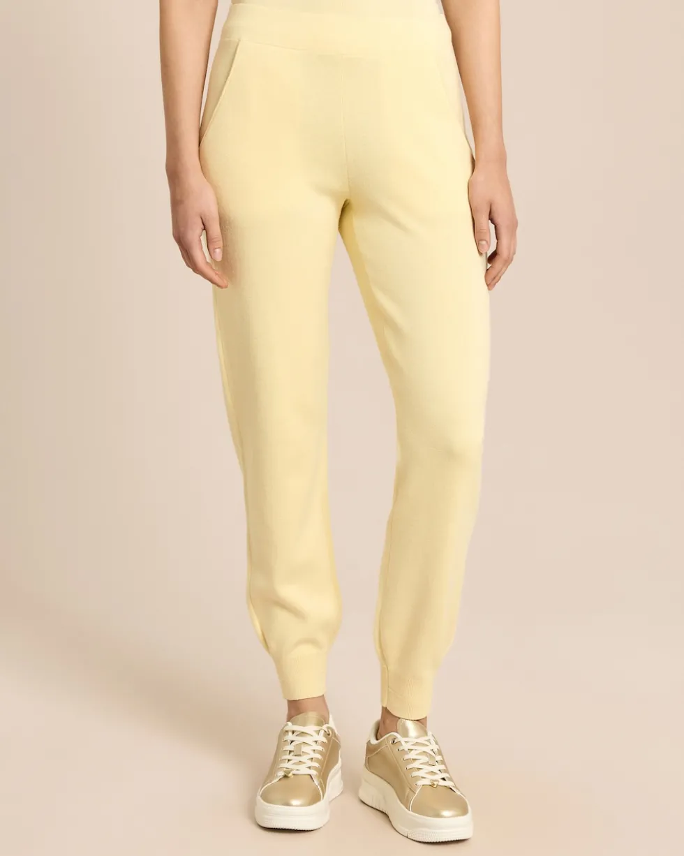 Relaxed Fit Strickhose