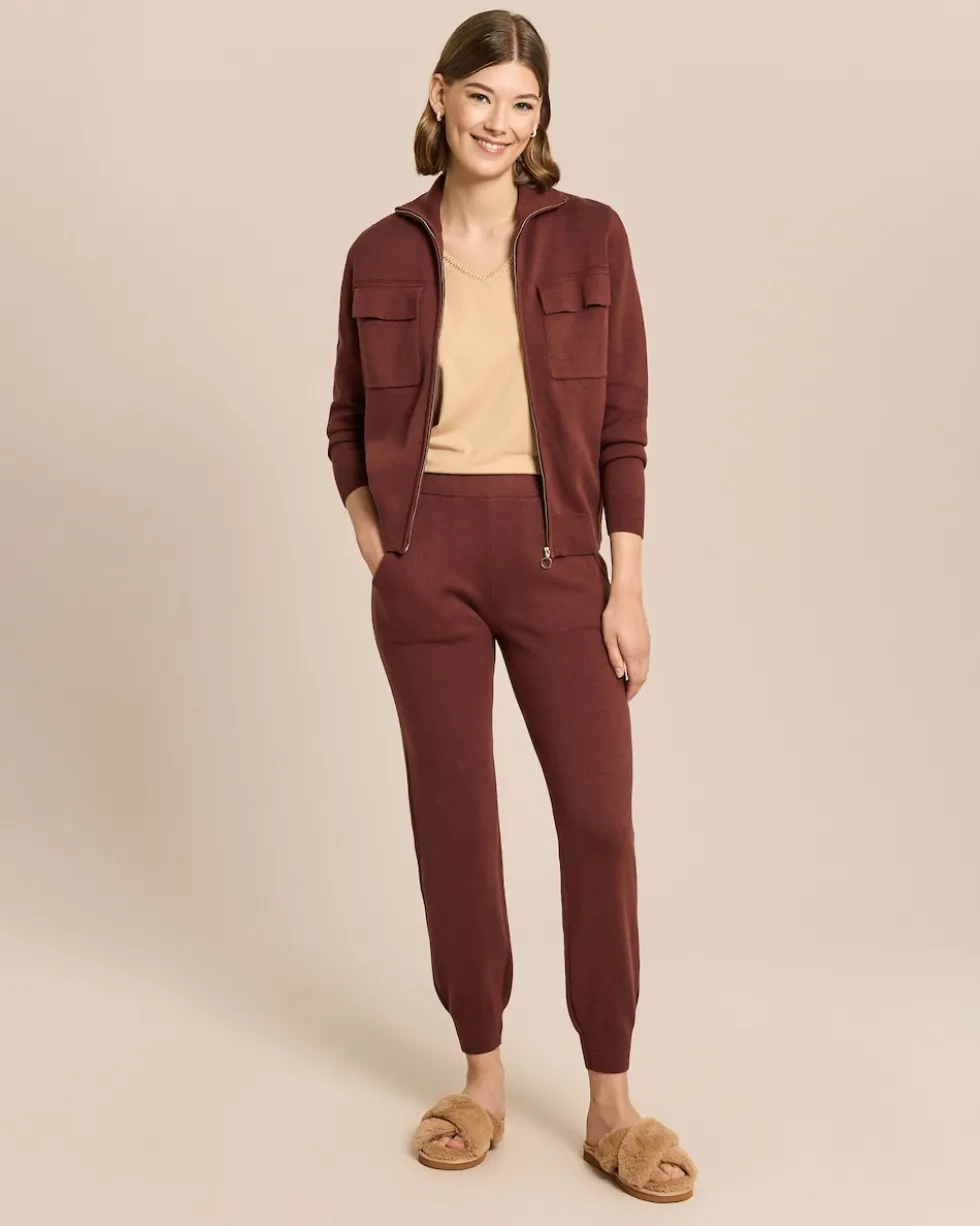 Relaxed Fit Strickhose