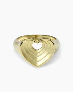 Ring in Herzform