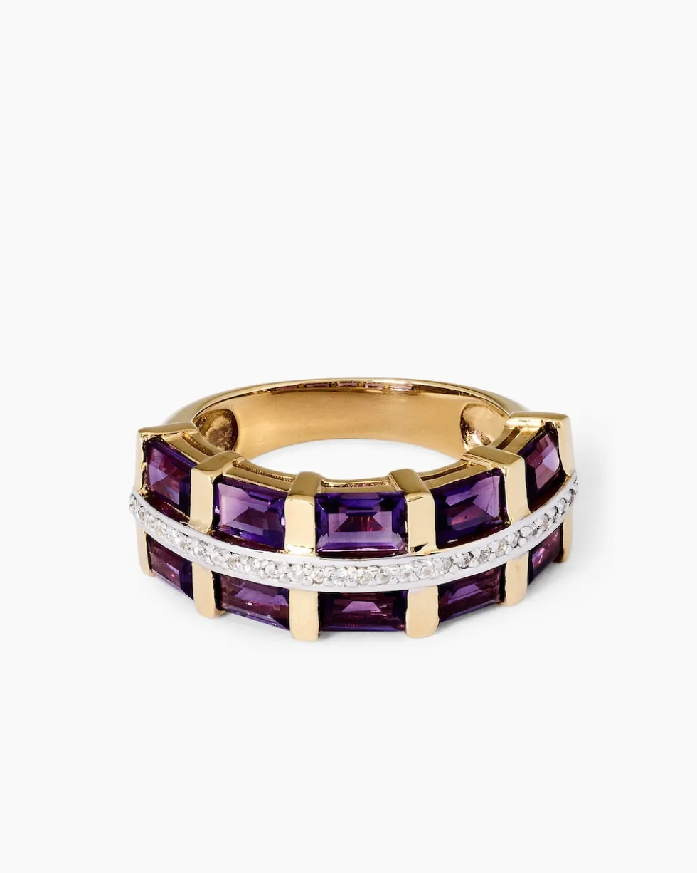 Ring mit Amethyst