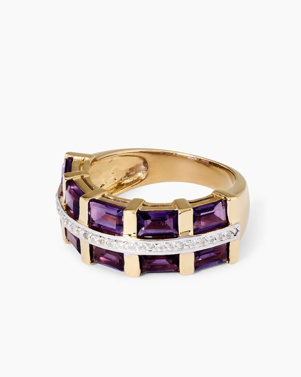 Ring mit Amethyst