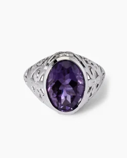 Ring mit Amethyst