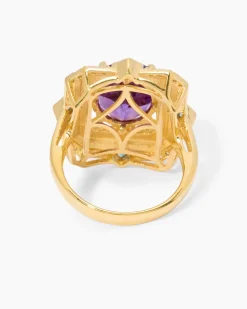 Ring mit Amethyst