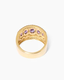 Ring mit Amethyst