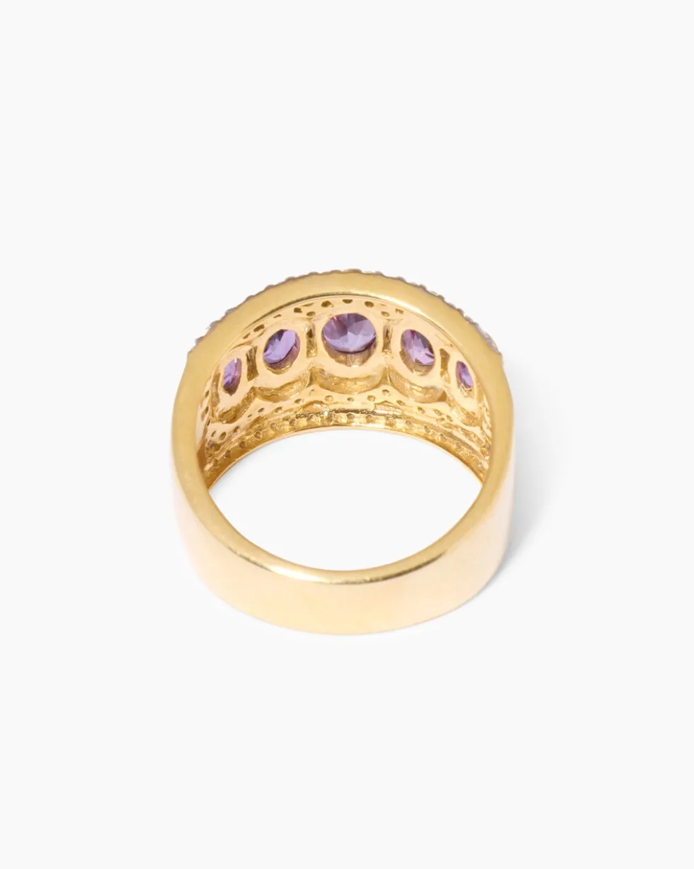Ring mit Amethyst