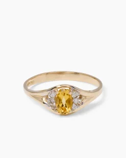 Ring mit Beryll & Brillanten