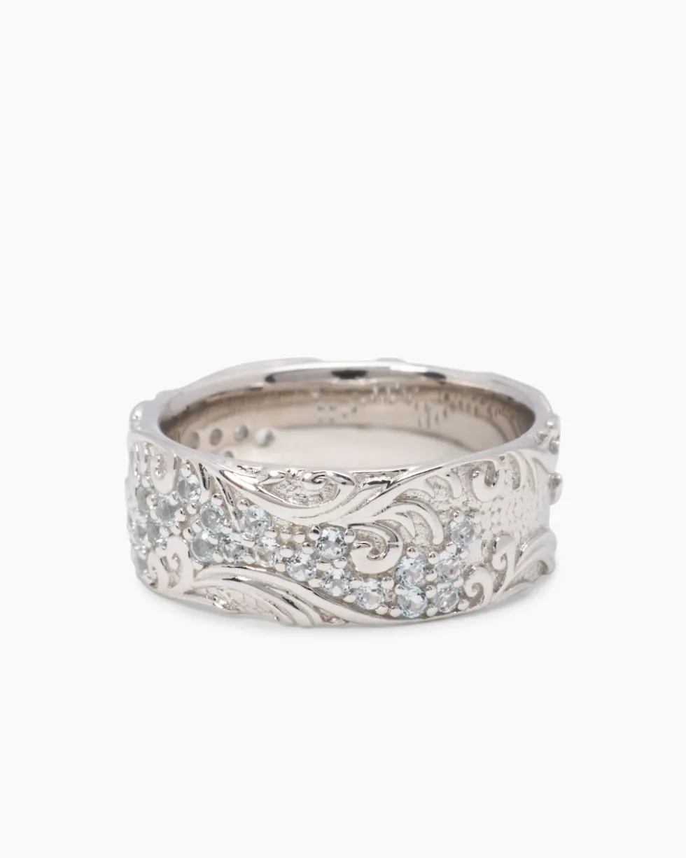 Ring mit Blautopas