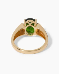 Ring mit Chromdiopsid