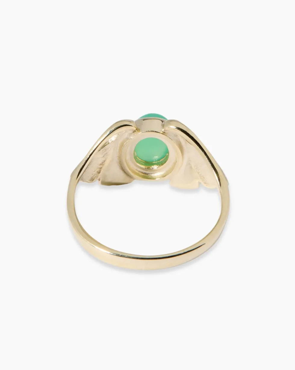 Ring mit Chrysopras