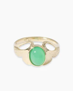 Ring mit Chrysopras
