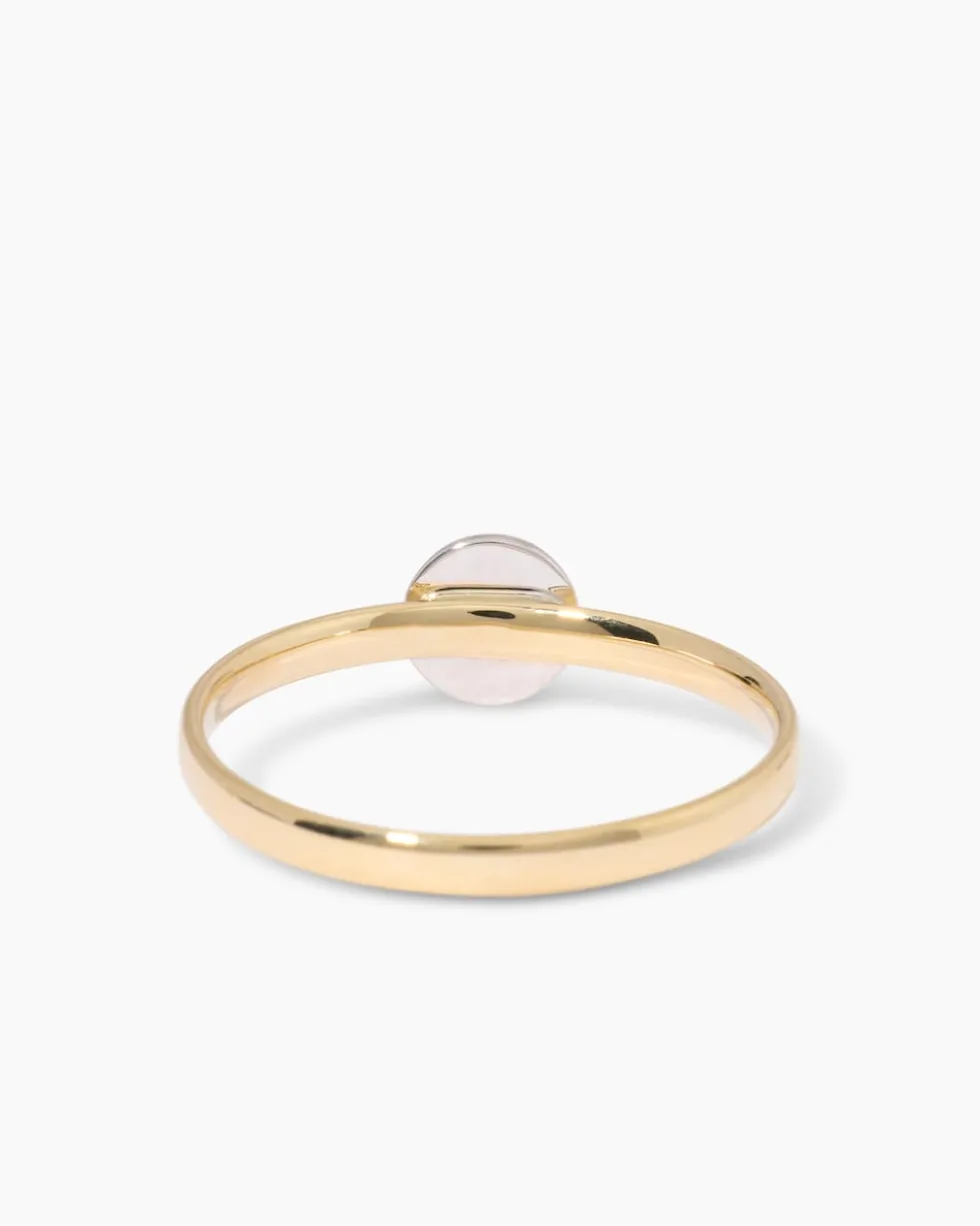 Ring mit diamantierter Oberfläche