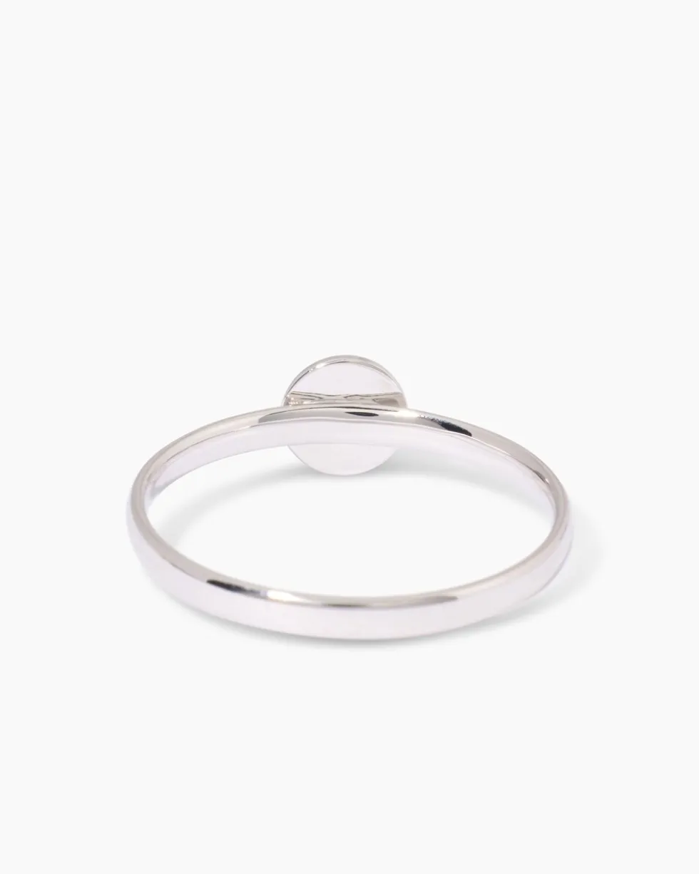 Ring mit diamantierter Oberfläche